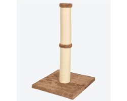 Stevige Krabpaal van Sisal – 61cm Hoog – Voor Gezonde Kattennagels – FSC® Hout