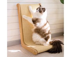 SVN® Krabton - Krabpaal - Krabton voor Katten- Beige- ‎‎37cm x 48cm x 58 cm