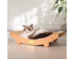 SVN® Krabton - Krabpaal - Krabton voor Katten- Beige- ‎60cm x 35cm x 15cm