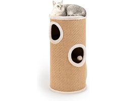 Thuys – Krabton Voor Katten – Krabmeubel – Krabzuil – Jute – 36 x 36 x 70cm