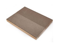 TIGOADT kattenkrabpaal navulverpakking, kattenkrabmat, omkeerbare kattenkrabplank, golfkarton voor kattenmand, bed