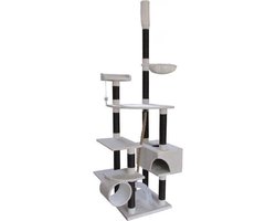 Topmast Krabpaal Kingston White 60 * 60 * 235-255 cm Verstelbaar