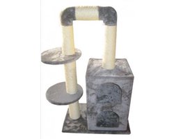 Topmast Krabpaal - Klimpaal - Indy - Grijs - 54 x 34 x 92 cm