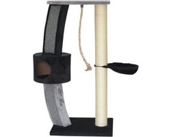 Topmast Krabpaal - Klimpaal - Moondream - Grijs-Zwart - 60 x 40 x 125 cm