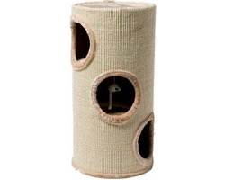 Topmast Krabpaal - Krabton - Kattenton - Buenos Beige - 36 x 36 x 70 cm