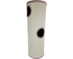 Topmast Krabpaal - Krabton - Kattenton - Cecilia Beige - 35 x 35 x 100 cm