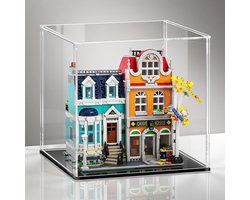 Transparante Vitrine voor Miniatuurauto's en Figuren - Perfecte Tentoonstelling voor Verzamelaars en Speelgoed - 33x33x33cm