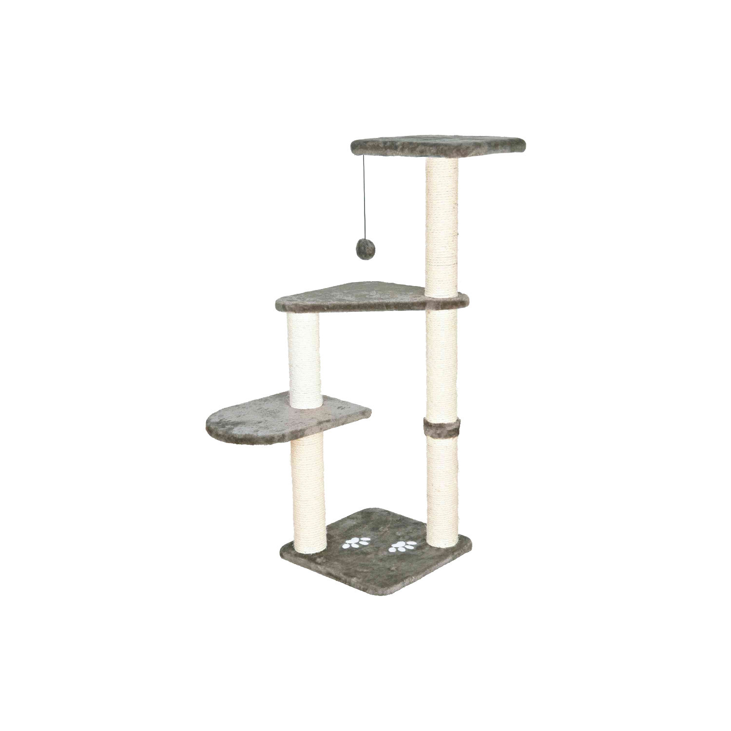 Trixie krabpaal altea grijs 40x40x117 cm