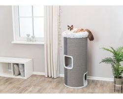 Trixie Krabton Cat Tower Harvey Grijs 50X50X118 CM