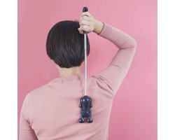 Uittrekbare Rugkrabber in Grappige Kattenvorm - Zwarte Krabber voor Huisdieren