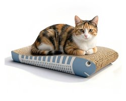 Vacht Vreugde Krabplank Kat – Krabkarton & Krabmat – 43x19x7 cm