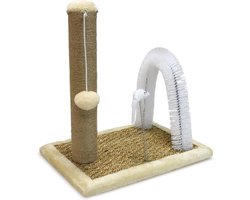 Verticale krabpaal 40 x 29 x 42 cm - Accessoires voor nagelslijper en kattenspeelgoed