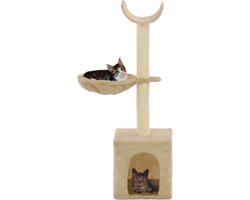 vidaXL - Kattenkrabpaal - met - sisal - krabpalen - 105 - cm - beige