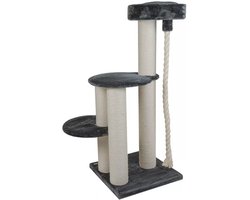 XXL krabpaal - katten krabpaal - Quapas Sturdy - maine coon - 44kg - 143cm hoog - donkergrijs dark grey