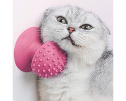 Zachte Kattenverzorgingsborstel en Krabber - Kattenmassageapparaat voor Korte en Lange Vacht