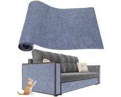 Zelfklevende krabmat voor katten, 100 x 40 cm, DIY-knipplank, bescherming tegen krassen, bescherming tegen krassen, bescherming tegen bank- en kattenkrabben, bescherming tegen meubels, bescherming tegen bank- en kattenkrabben voor huisdieren.