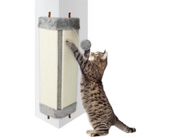 Zoofari Krabplaat - 60 x 32 x 2,2 cm - Beschermt hoeken van muren tegen krabsporen