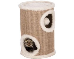 Zylo® Krabton Voor Katten - Krabmeubel - Krabton - Creme - 33x33x50cm